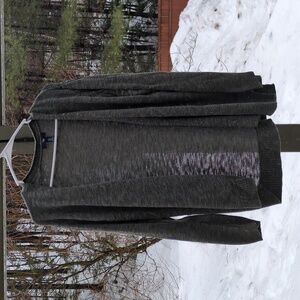 Dark Green Cardigan Sweater